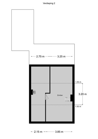 Floorplan - Kolmondstraat 94, 6291 HP Vaals